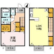 ドゥアンジュ立山 Aの間取り画像