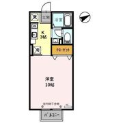 ヴェルドミール Bの間取り画像