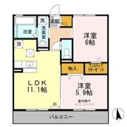 ラ メゾン デスポワ Bの間取り画像