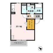 コンフォールⅡの間取り画像