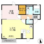 エスペランサA A棟の間取り画像