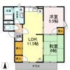 ボービラージュ坂本 A棟の間取り画像