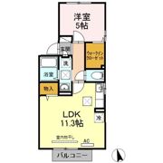桐原第五ハイツの間取り画像