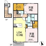 ソレイユ太田下町の間取り画像
