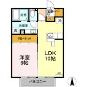セジュール ﾓﾅﾘｴの間取り画像