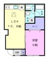 TJ船尾4 Bの間取り画像