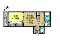 AJ北小金の間取り画像