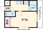 ベルゲンハイツ明石の間取り画像