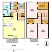 BLESS HOUSE柏西町 Cの間取り画像