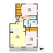 アローフィールド Bの間取り画像