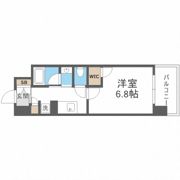 リビオメゾン西天満の間取り画像