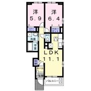 クローバーハウスの間取り画像