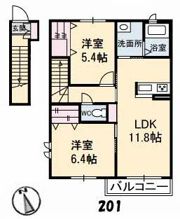 パ・ザ・パの間取り画像