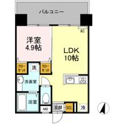 フェリーチェ梅香崎の間取り画像
