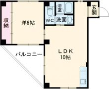 美山ビルの間取り画像