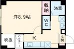 ハーモニー坪井の間取り画像