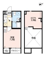 Maison Avenir（メゾン アブニール）の間取り画像