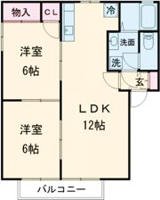 パストラルAの間取り画像