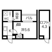 CRASTINE高畑の間取り画像