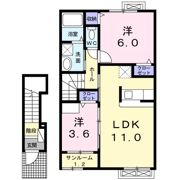 チエーロ ディーオ Aの間取り画像