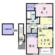 ウエストサニーガーデンの間取り画像