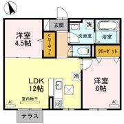 ポートサイドヴィラ Ⅱの間取り画像