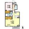 D-room桜町Ⅱの間取り画像