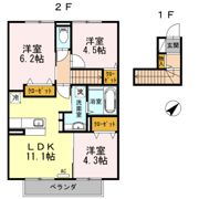 Riversideの間取り画像