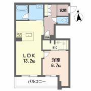シャーメゾンマヒナの間取り画像