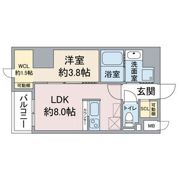 The 9th Residence Sakae Sideの間取り画像