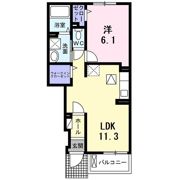 クレインコートの間取り画像