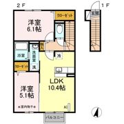 チャンドゥ Aの間取り画像