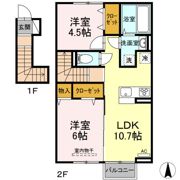 フォール Aの間取り画像