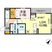 パークサイド新検見の間取り画像