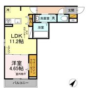 パークサイド新検見の間取り画像