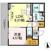 アムール岩塚の間取り画像