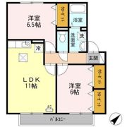 サンライズ豊 A棟の間取り画像