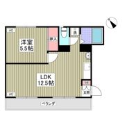南柏パインヒル2号棟の間取り画像