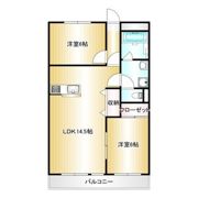 ロイヤルマンション丁田の間取り画像