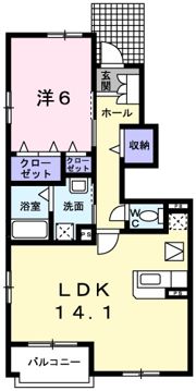 グラースAの間取り画像