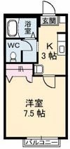 ディアスUの間取り画像