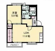 ビューモンドの間取り画像