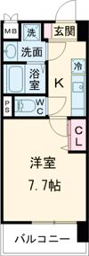 LIVIAZ KOBE CRESTの間取り画像