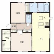 シャーメゾン下河原の間取り画像