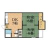 グリーンハイム萩原Ⅰの間取り画像