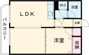 阿部マンションの間取り画像