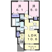アマネセルの間取り画像