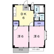 シティハイツ上田Ⅰの間取り画像