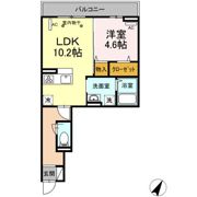 プラティアの間取り画像