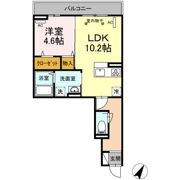 プラティアの間取り画像